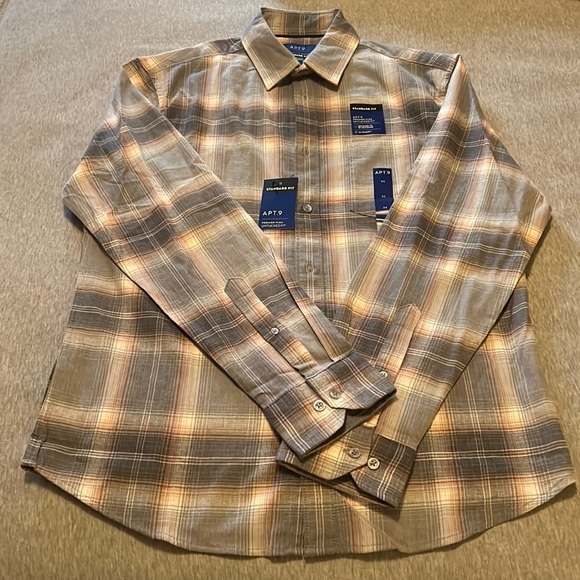 Apt. 9 Other - Apt 9 Mens Untucked Fit Button up Shirt